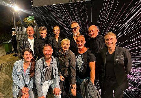 Kadra na koncercie Varius Manx