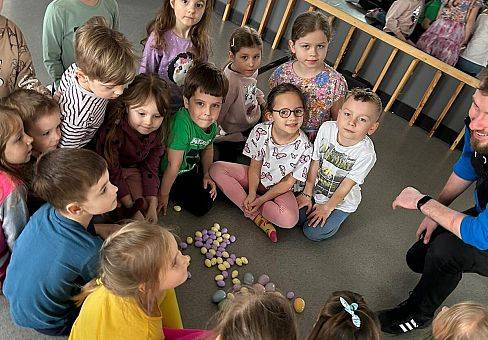 Warsztaty dla szkół i przedszkoli na naszej sali